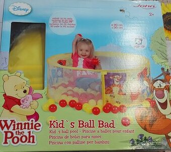 Bazén "suchý" s loptičkami Macko Pú (Winnie the Pooh)