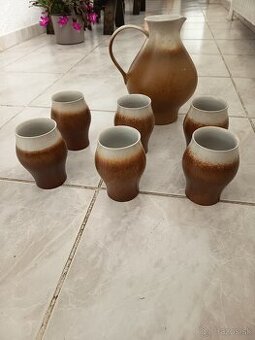 Predám súpravu džbán plus poháre