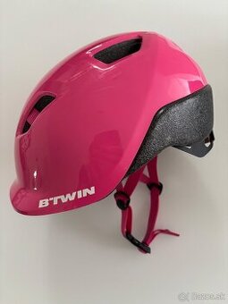 Prilba na bicykel BTWIN KH 500 pink