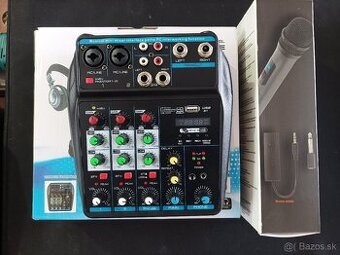 Nový mix s USB+bezdrôtový mikrofón