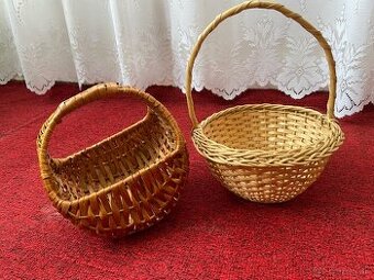 Veľkonočné prútené košíky - detské