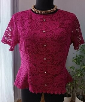 DÁMSKA KRAJKOVÁ BLÚZKA veľ.46/48