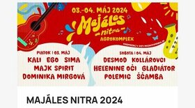 Majáles Nitra sobota 4.5.2024