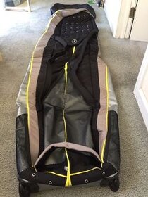 ski bag - vak na lyže do lietadla, cestovná taška
