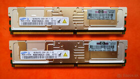 Server RAM SAMSUNG 2x1GB PC2-5300F ECC Fully Buffered ECC - 1