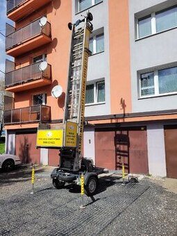 Mobilny stavebny vytah Bocker