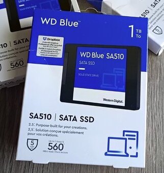 WD Green™Blue™ 1TB, 500GB, 240GB SSD 2,5" Zaruka 06/2029