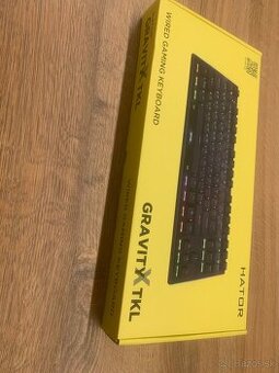 Herná klávesnica  Gravity TKL HTK550