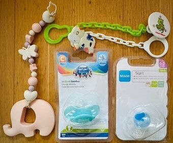 Beba Opti pro 3, cumle, retiacky na cumlíky