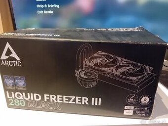 ARCTIC LIQUID FREEZER III 280 BLACK