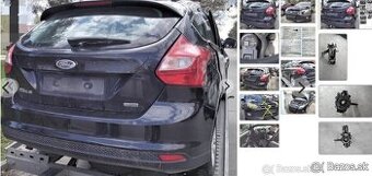 Ford Focus 1.6 TDCI 2012 predám PIATE DVERE, NÁRAZNÍK zadný,