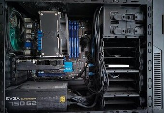 PC H77MA-G43 Nvidia GTX 750Ti 32GB DDR3 Xeon 1230v2 i7