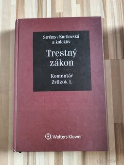 Trestný zákon komentár Zväzok I.