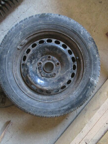 Predám 4 kusy plechové disky WV , Audi , Škoda ,Seat