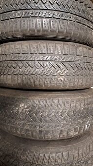 Predám 4ks jazdené zimné 205/60r16-92H Continental - 1