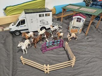 Schleich kone + auto