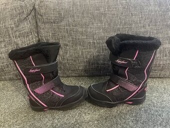 Zimné čižmy pre dievča