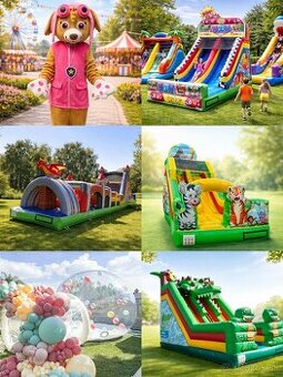 PRENAJOM SKAKACICH HRADOV, maskotov atď....