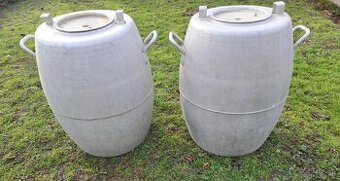 Hliníkové sudy na kapustu, kvas atď