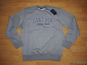 Gant pánska mikina šedá