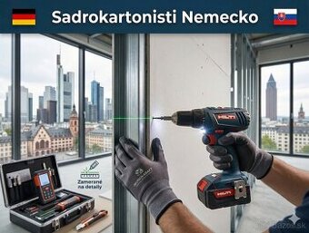 2 adrokartonisti do Nemecka – Mníchov (20–23 €/hod.)