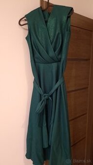 Smaragdovo zlaté šaty  - M