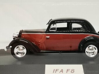 Predám kovový zberateľský model auta IFA  F8, 1:43
