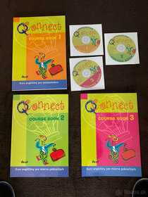 Q Connect Course Books 1-3 učebnice AJ + CD-Rom