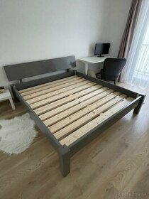 Nova masívna drevená posteľ 180x200cm - 1