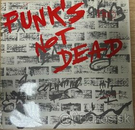Punk's Not Dead original Punc vinyl 1990 skvelý stav