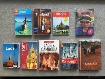 rôzne cestopisy: Thajsko, Laos, Kambodža