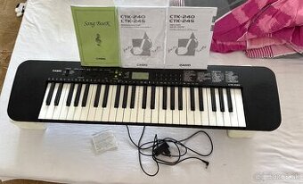 Klávesy Casio CTK 240