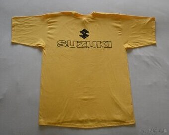 Predám kvalitné tričko Suzuki čierno zlte