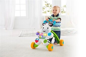 Interaktivne choditko Fisher Price - zebra