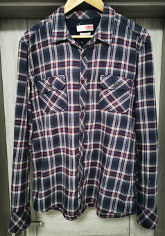 2x Mustang Slim Fit L-size košela