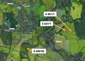 Ždaňa a Čaňa – 1.200 m2 ORNÁ PÔDA blízko Košíc