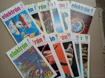Časopis Elektron 1-12/1988. Predávam všetko spolu.