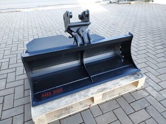 Hydraulická svahovačka na minibagre skladom