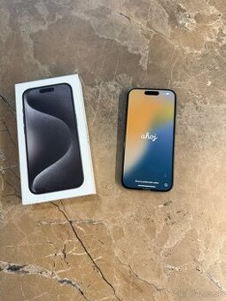 iPhone 15 pro 128GB Black Titanium