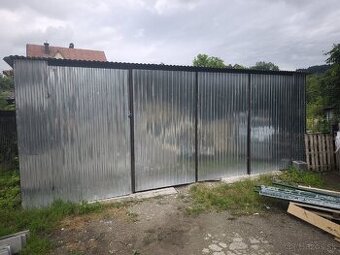 Plechová garáž 7x5