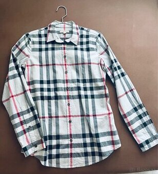 Burberry šedá košeľa XS - 1