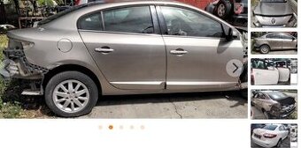 RENAULT FLUENCE 1.6 2015 predám DVERE, SVETLO, BOČNÉ DVERE,