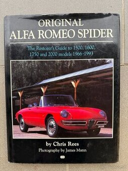 ALFA ROMEO SPIDER originální manuál renovátora / sběratele
