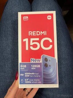 Nový telefón Xiaomi Redmi 15C 128 GB