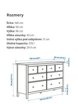 Komoda HEMNES