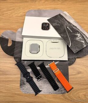 Apple Watch Ultra 2 Cellular 49mm Titanium -top stav, záruka