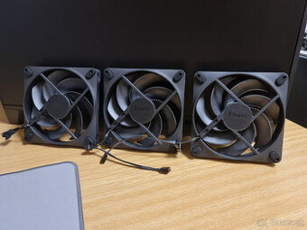 PC ventilatory 3 x Fractal Design Momentum 14mm, Black