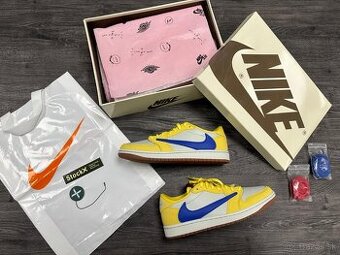 JORDAN 1 RETRO "TRAVIS SCOTT - CANARY" Tenisky