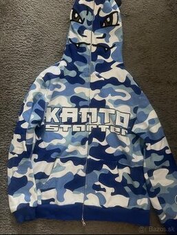 Kanto Starter Hoodie Camo Blue – S - - 1