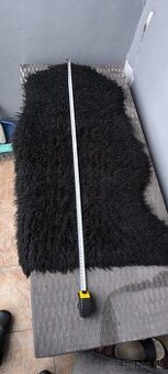 Kožušiny cierne - umelá kožušina